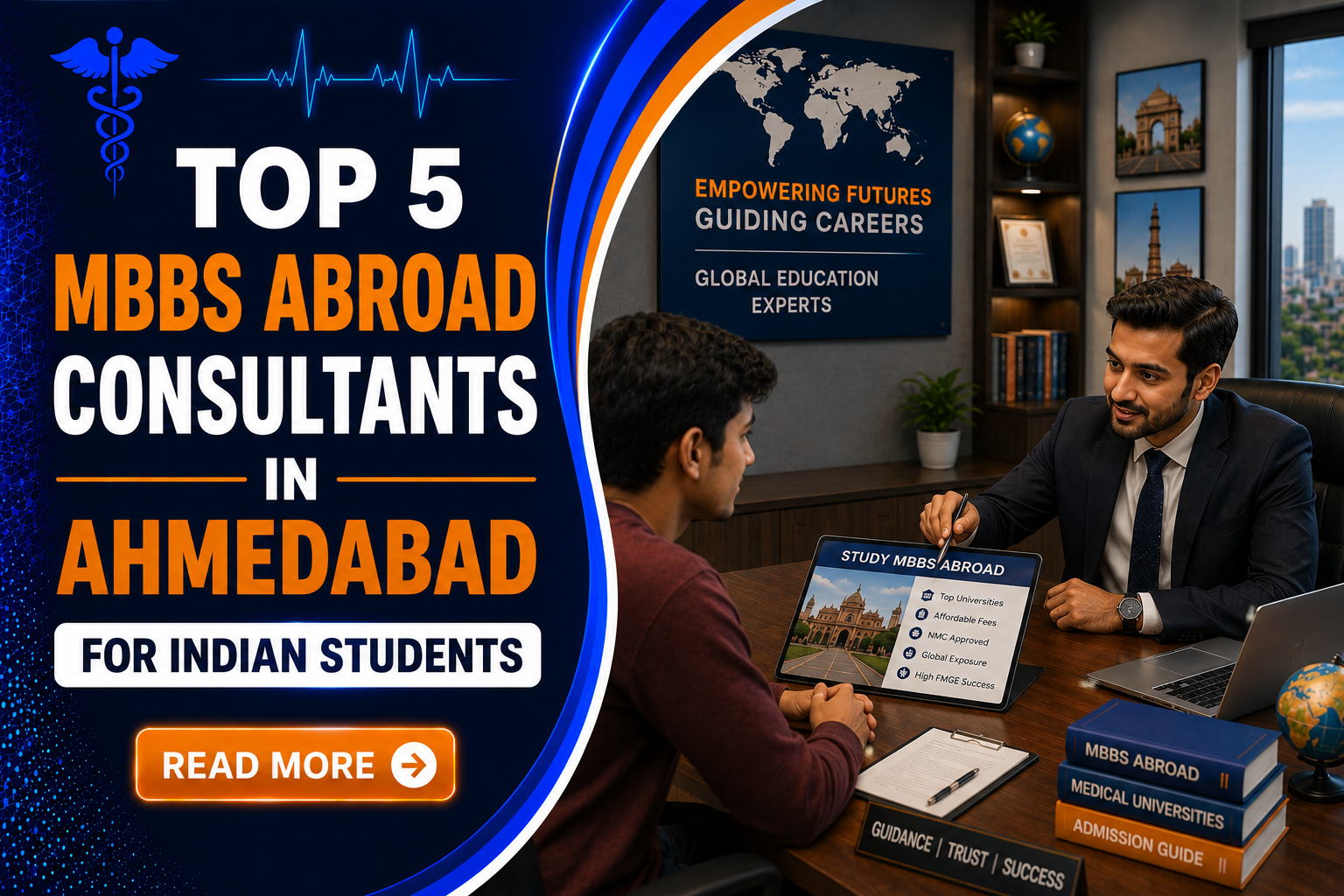 Top 5 MBBS Abroad Consultants in Ahmedabad for Indian Students