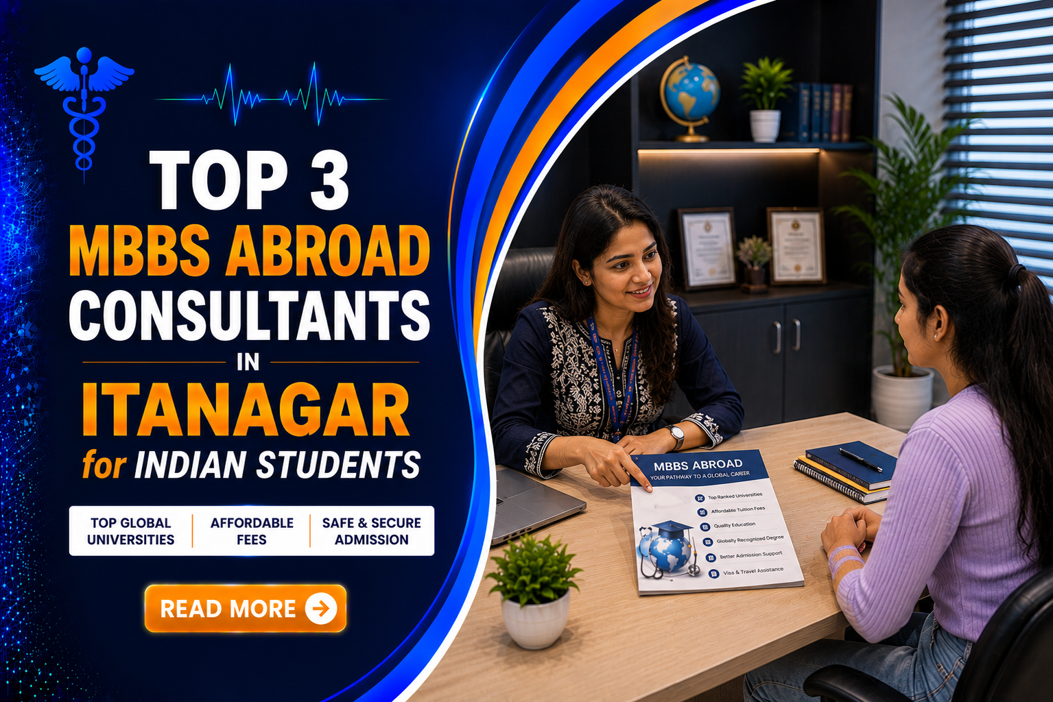 Top 3 MBBS Abroad Consultants in Itanagar for Indian Students