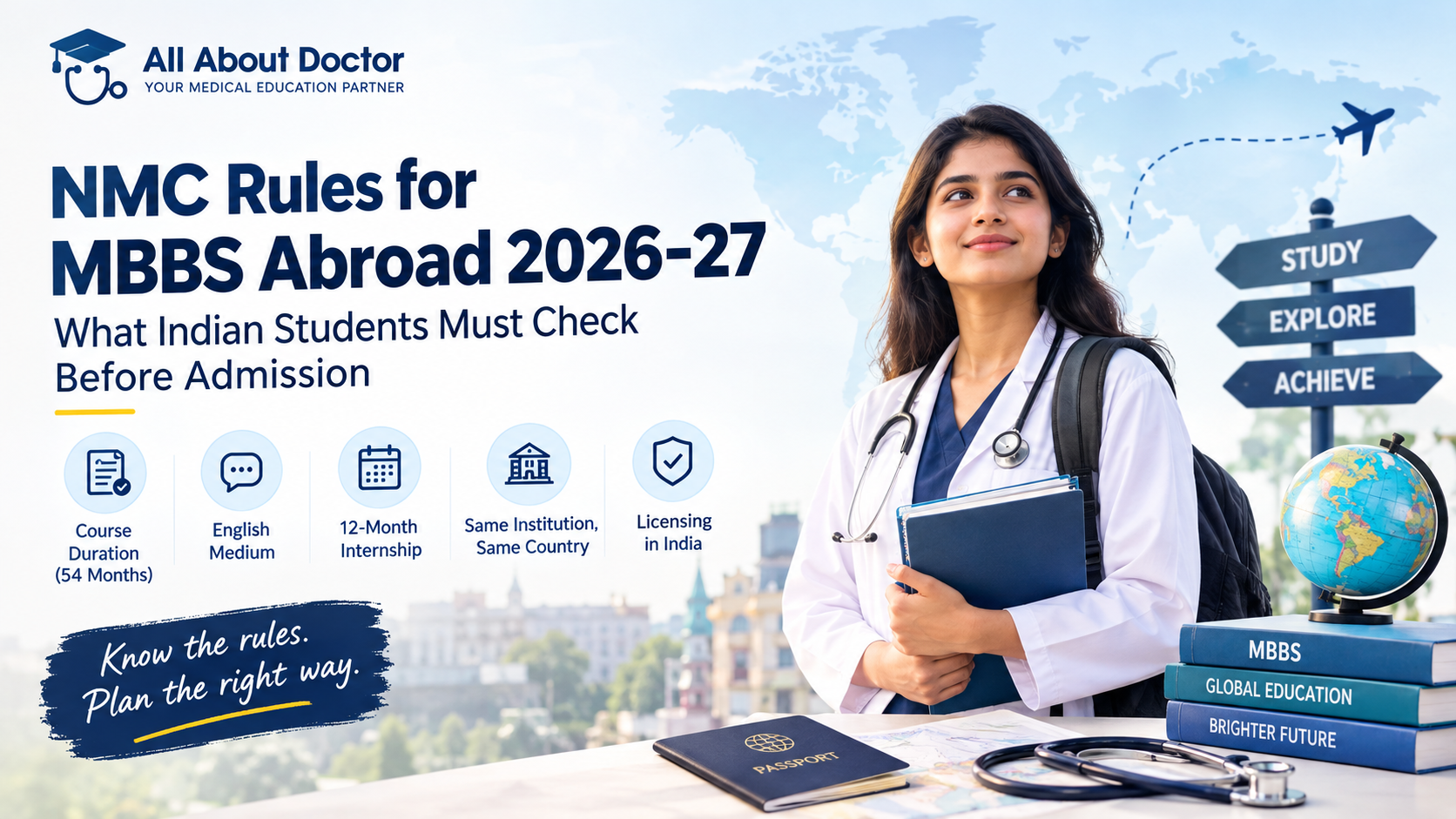NMC Rules for MBBS Abroad 2026-27: What Indian Students Must Check Before Admission