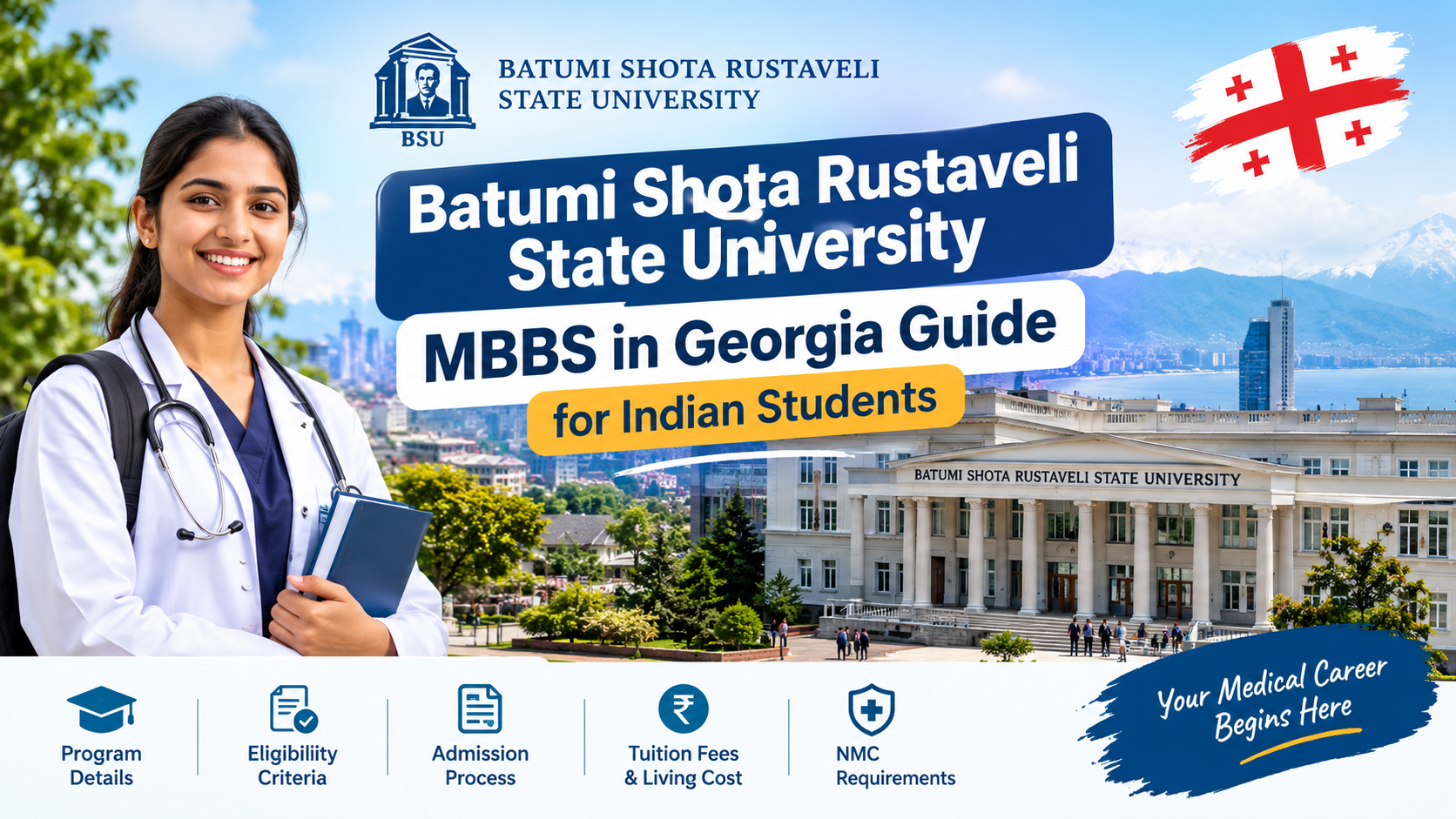 Batumi Shota Rustaveli State University: MBBS in Georgia Guide for Indian Students